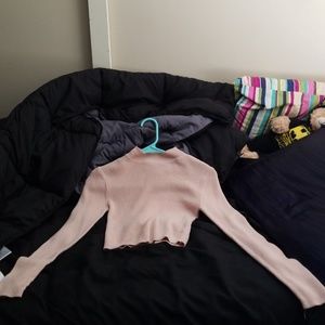 Crop top long sleeve